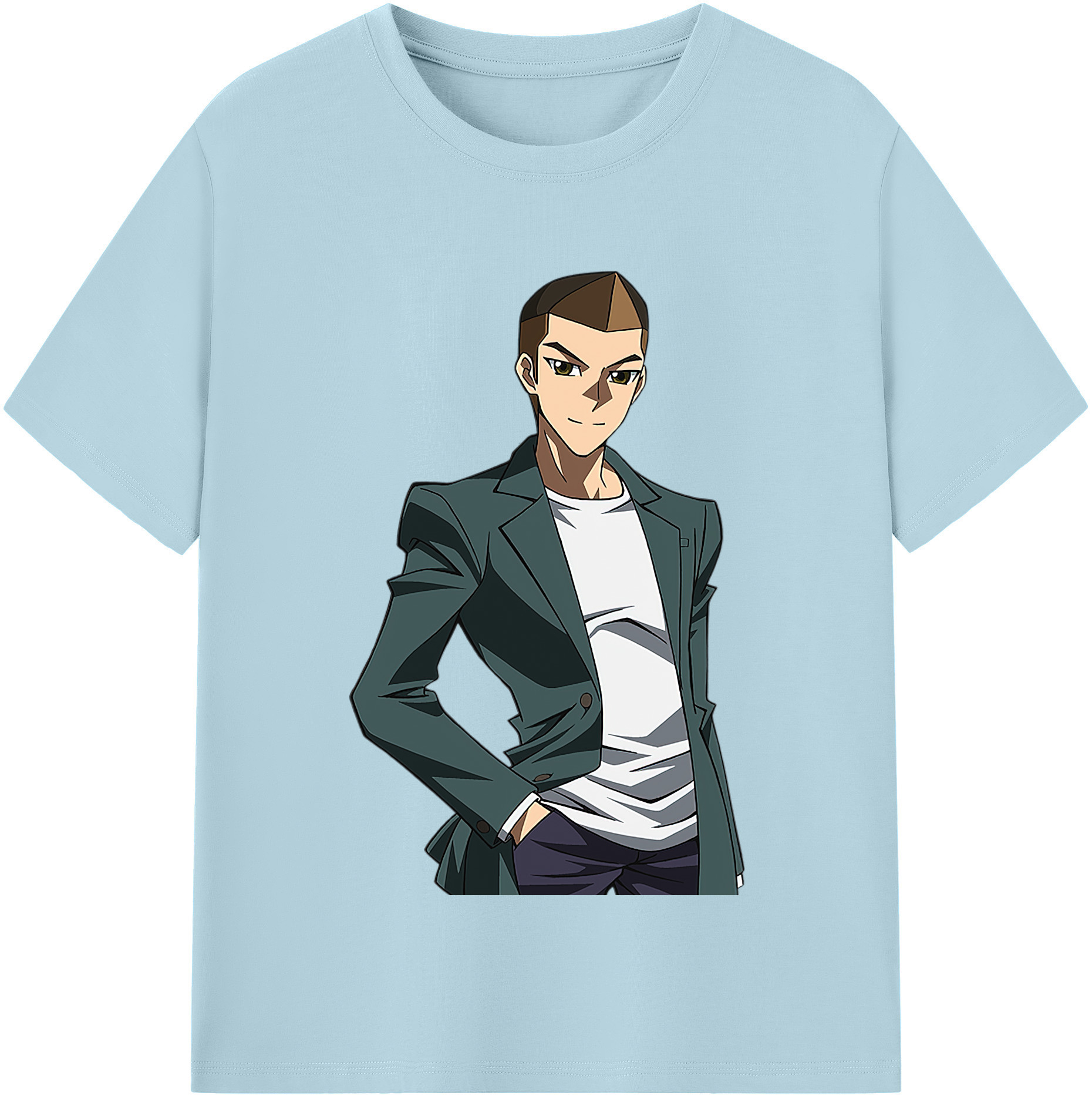 （画像用） 遊☆戯☆王 Yu-Gi-Oh! 綿100％半袖Tシャツ（フロントプリント）
